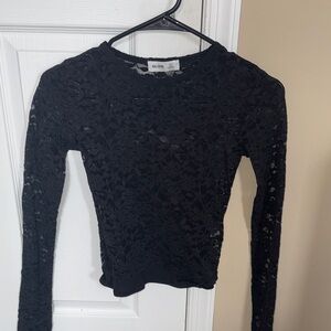 XXS floral sheet top (lined with tank)